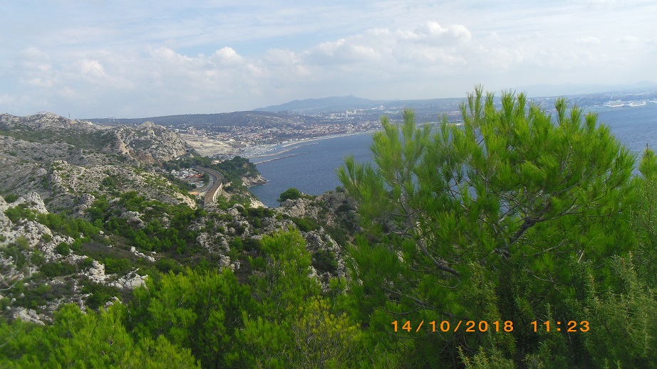 DE l ' Estaque a la Baie de Marseille - du fort de Figuerolles